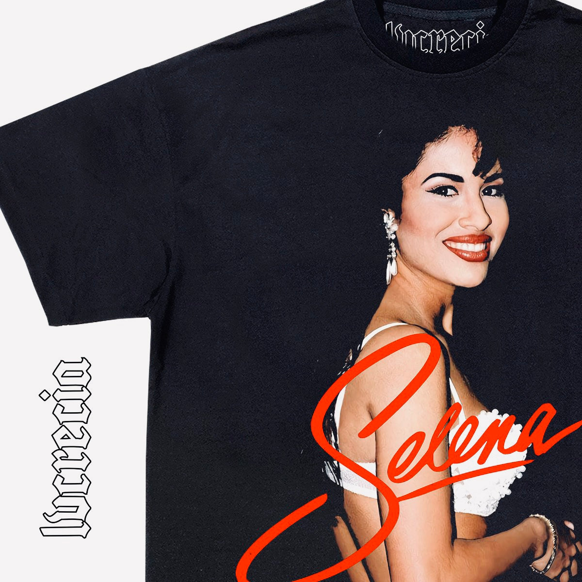 Selena Black Tee