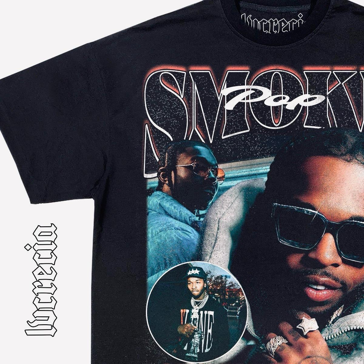 Pop Smoke Black Tee
