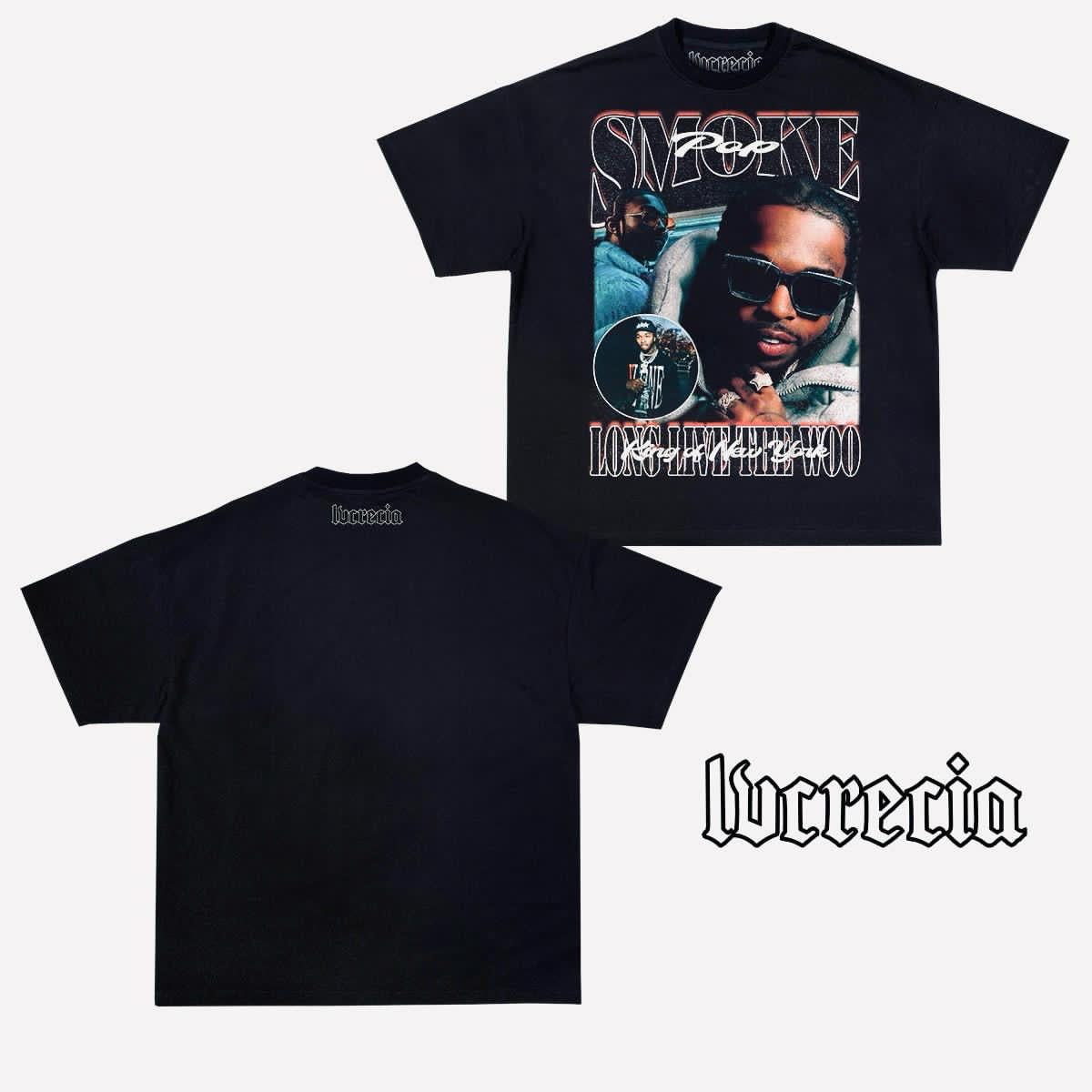 Pop Smoke Black Tee