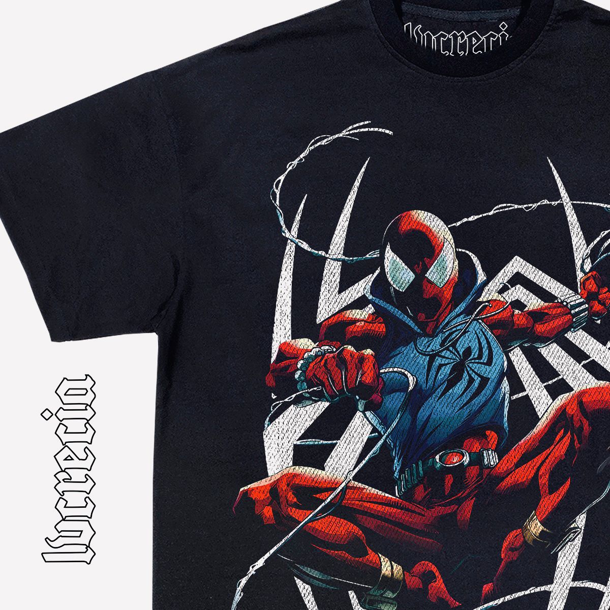 Spiderman Black Tee