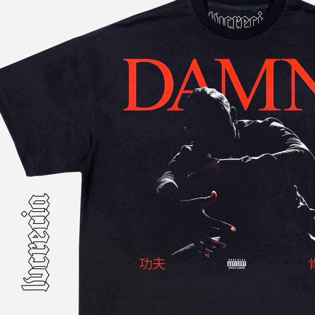Damn Black Tee