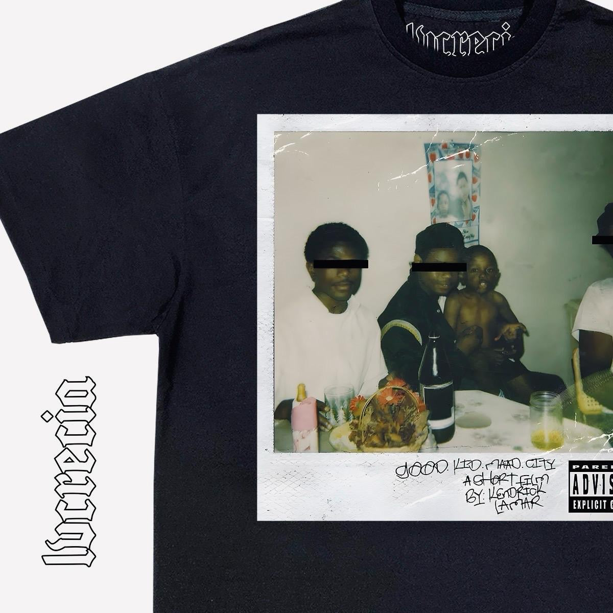 Maad City Black Tee