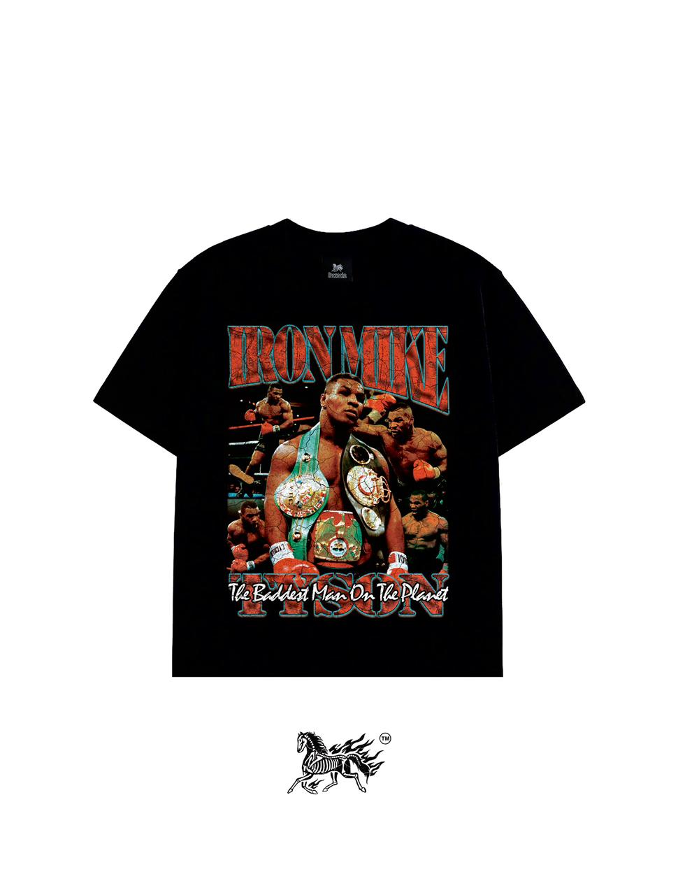 IRON MIKE "PREMIUM" BLACK TEE