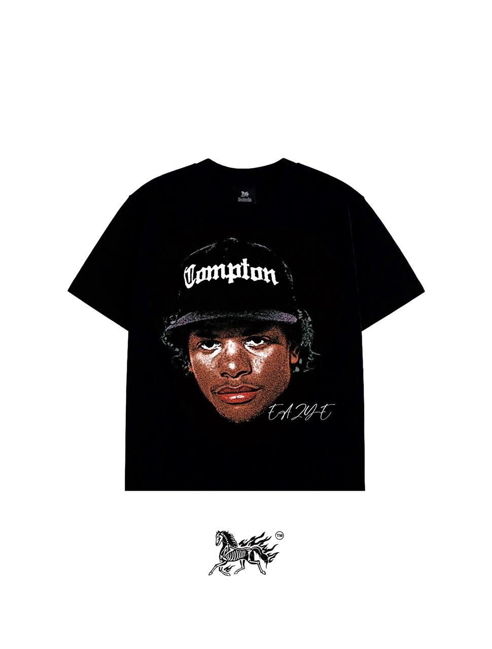 COMPTON "PREMIUM" BLACK TEE