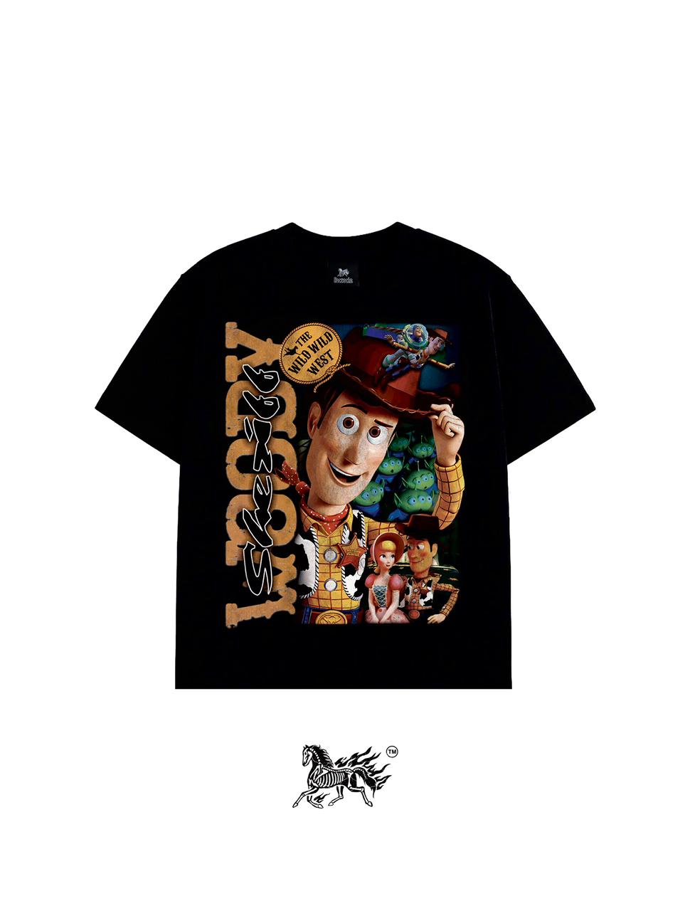 SHERIFF WOODY "PREMIUM" BLACK TEE