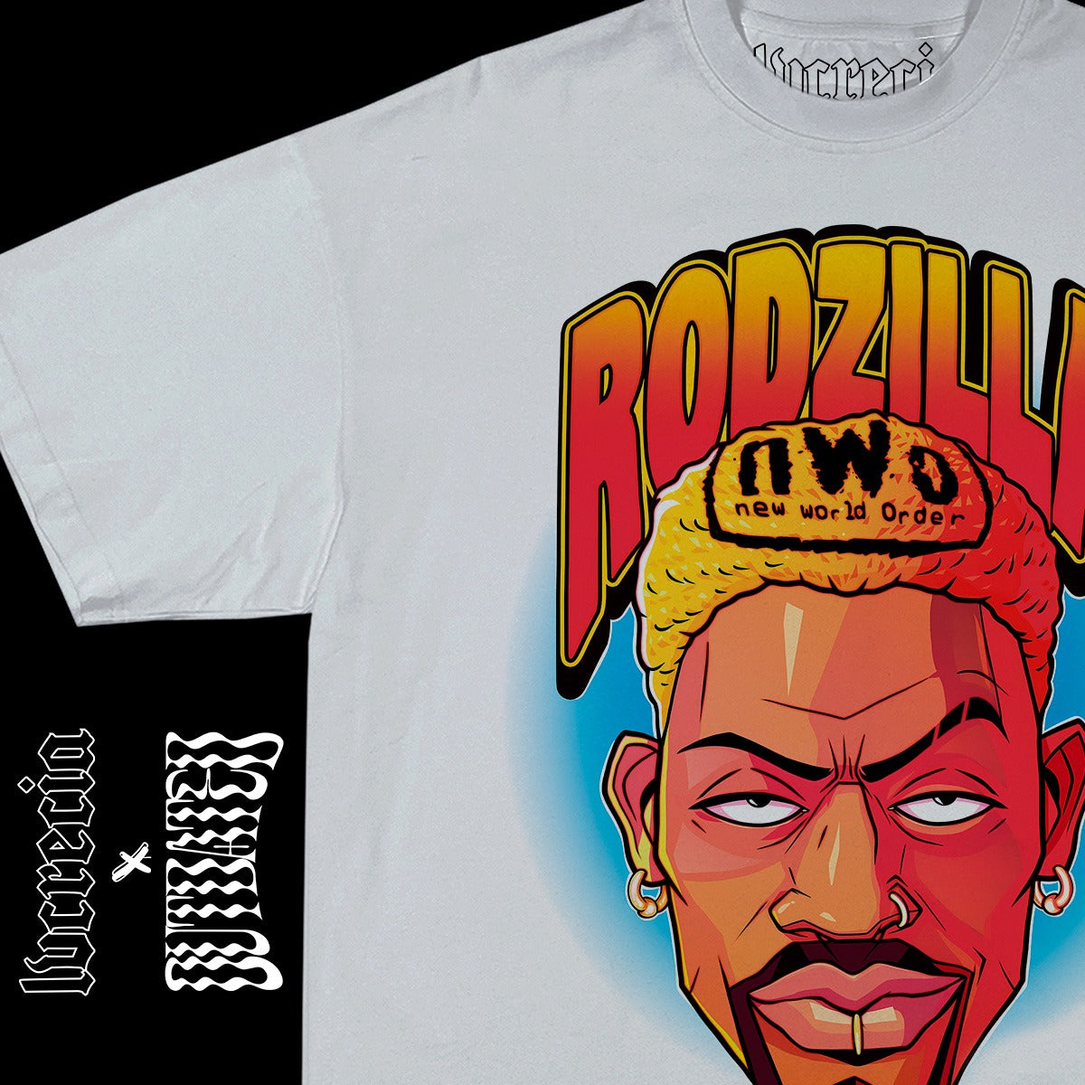 Rodzilla White Tee