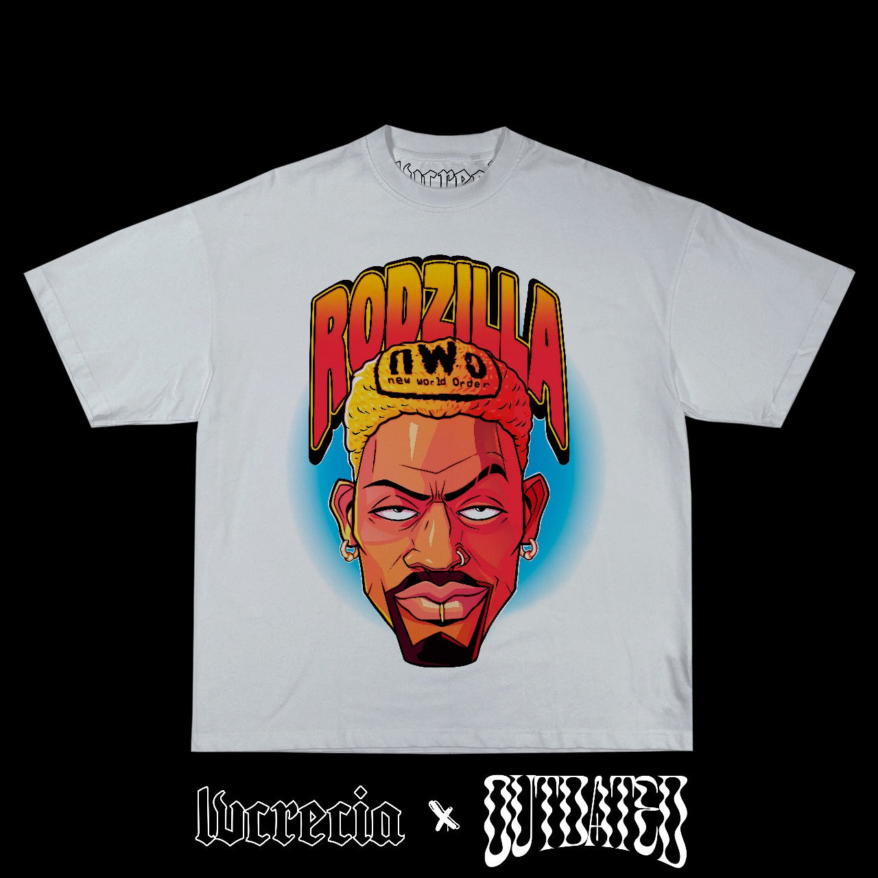 Rodzilla White Tee
