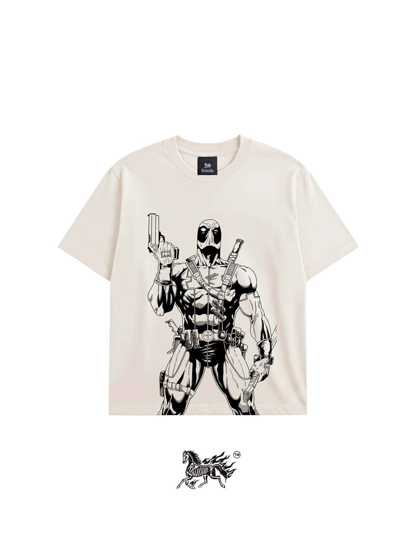 DEADPOOL "PREMIUM" IVORY TEE