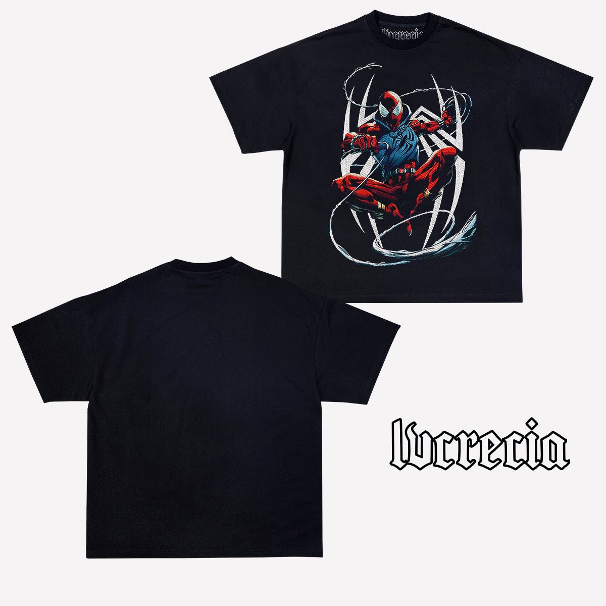 Spiderman Black Tee