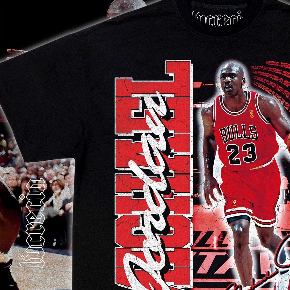 Michael Jordan Black Tee