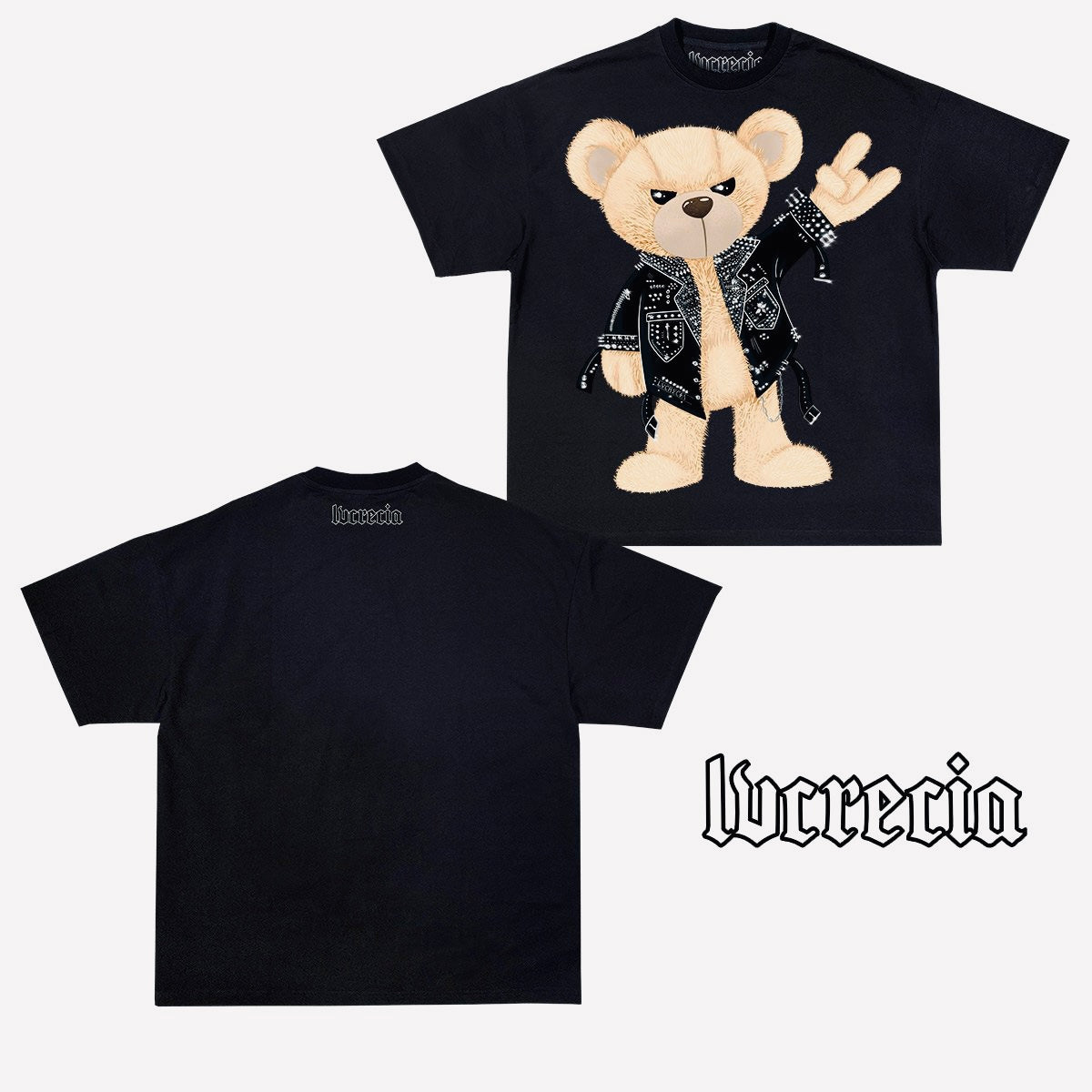 Not Me Black Tee