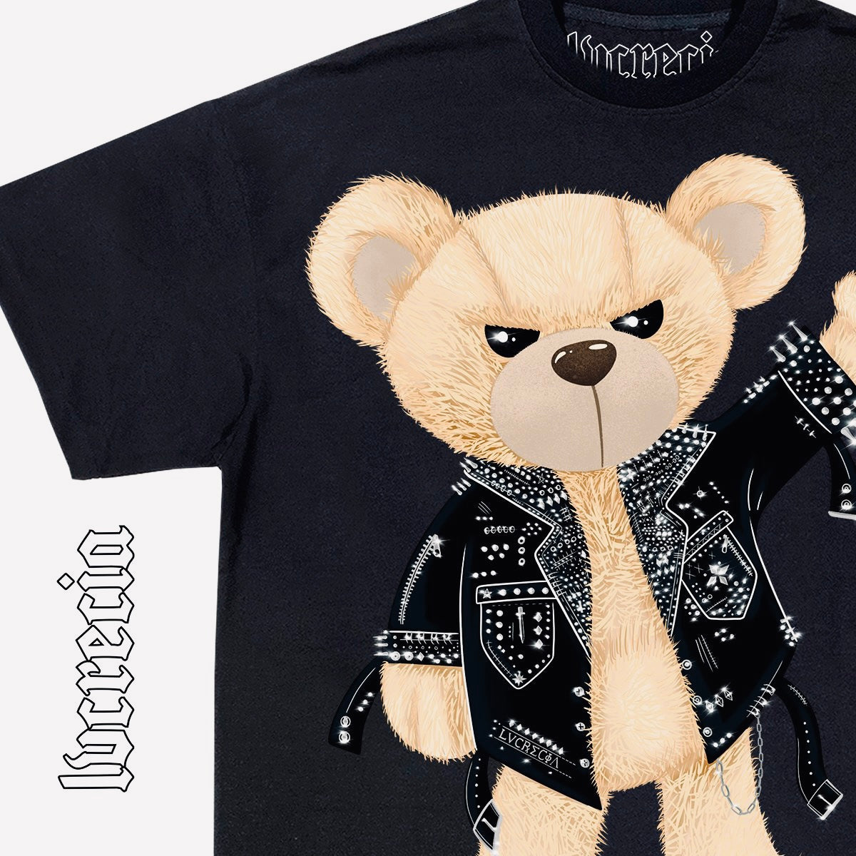 Not Me Black Tee