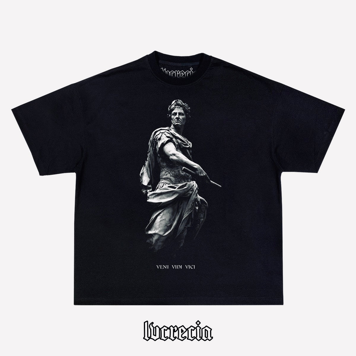 Veni Vidi Vici Black Tee