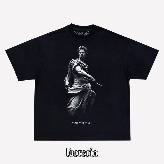 Veni Vidi Vici Black Tee