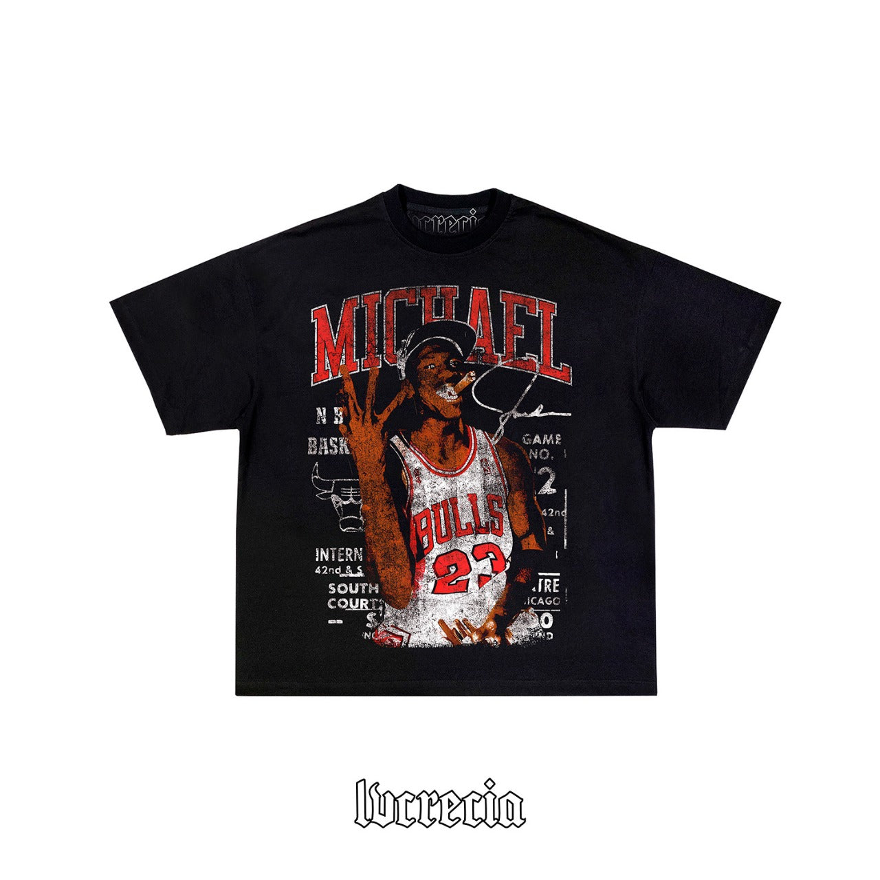 Michael Jordan Black Tee