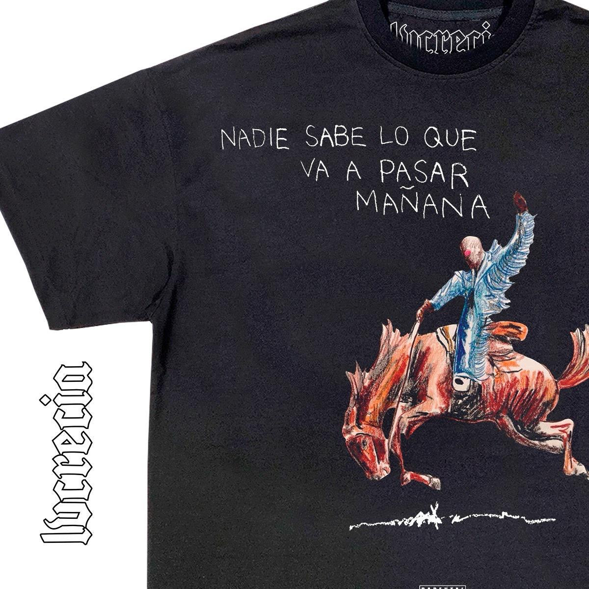 NSLQVAPM Black Tee