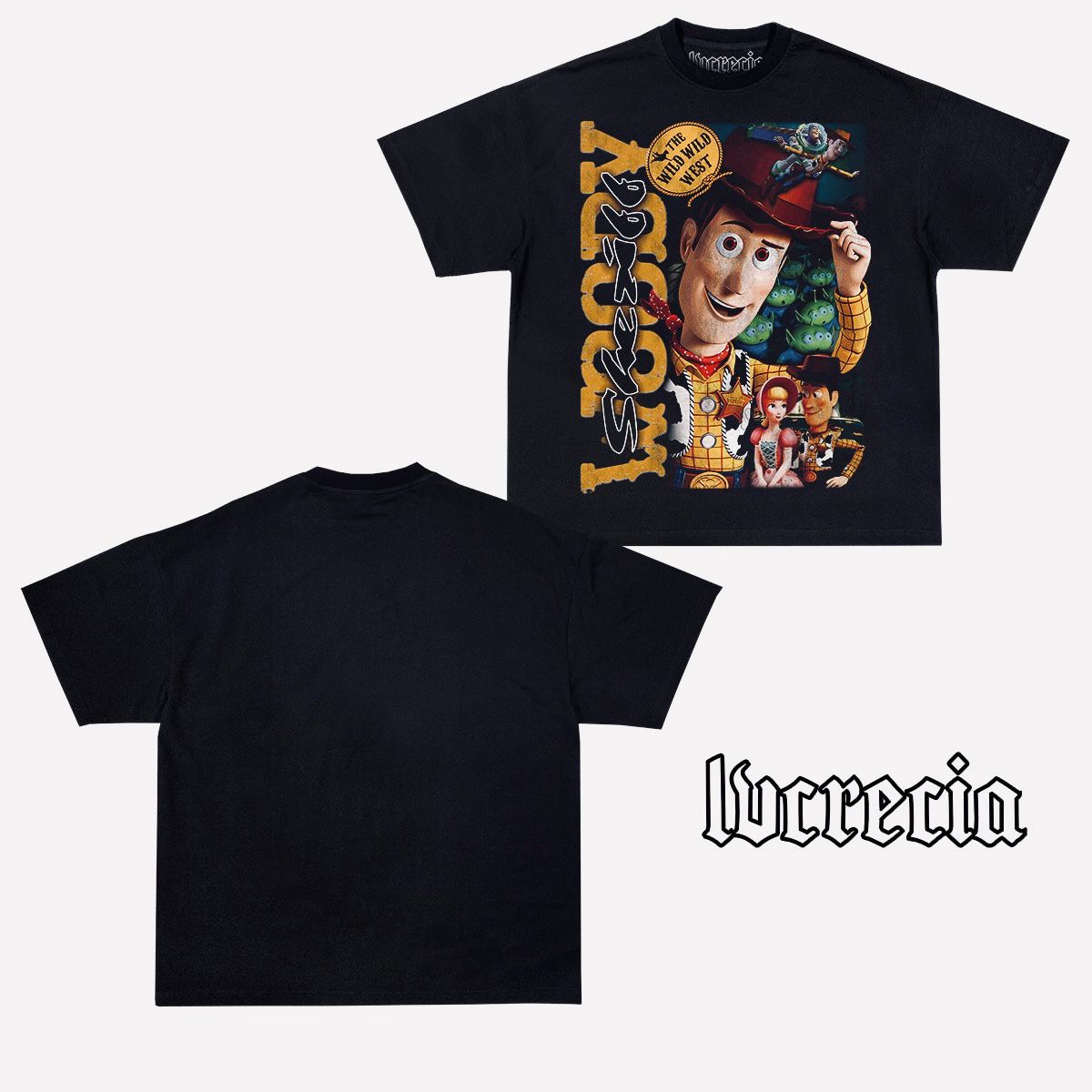 Sheriff Woody Black Tee