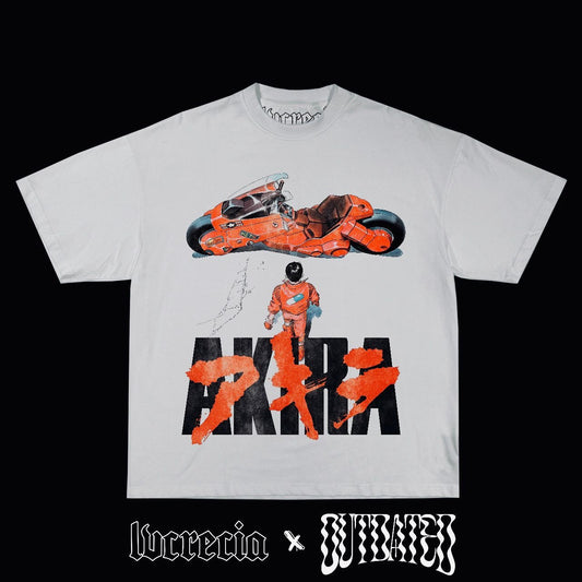 Akira White Tee