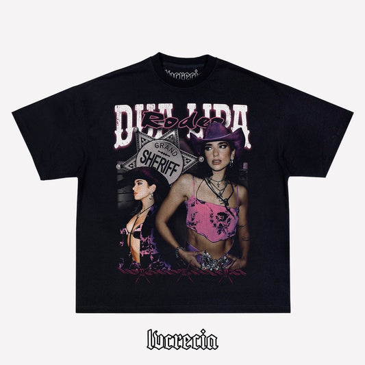 Dua Lipa Rodeo Black Tee