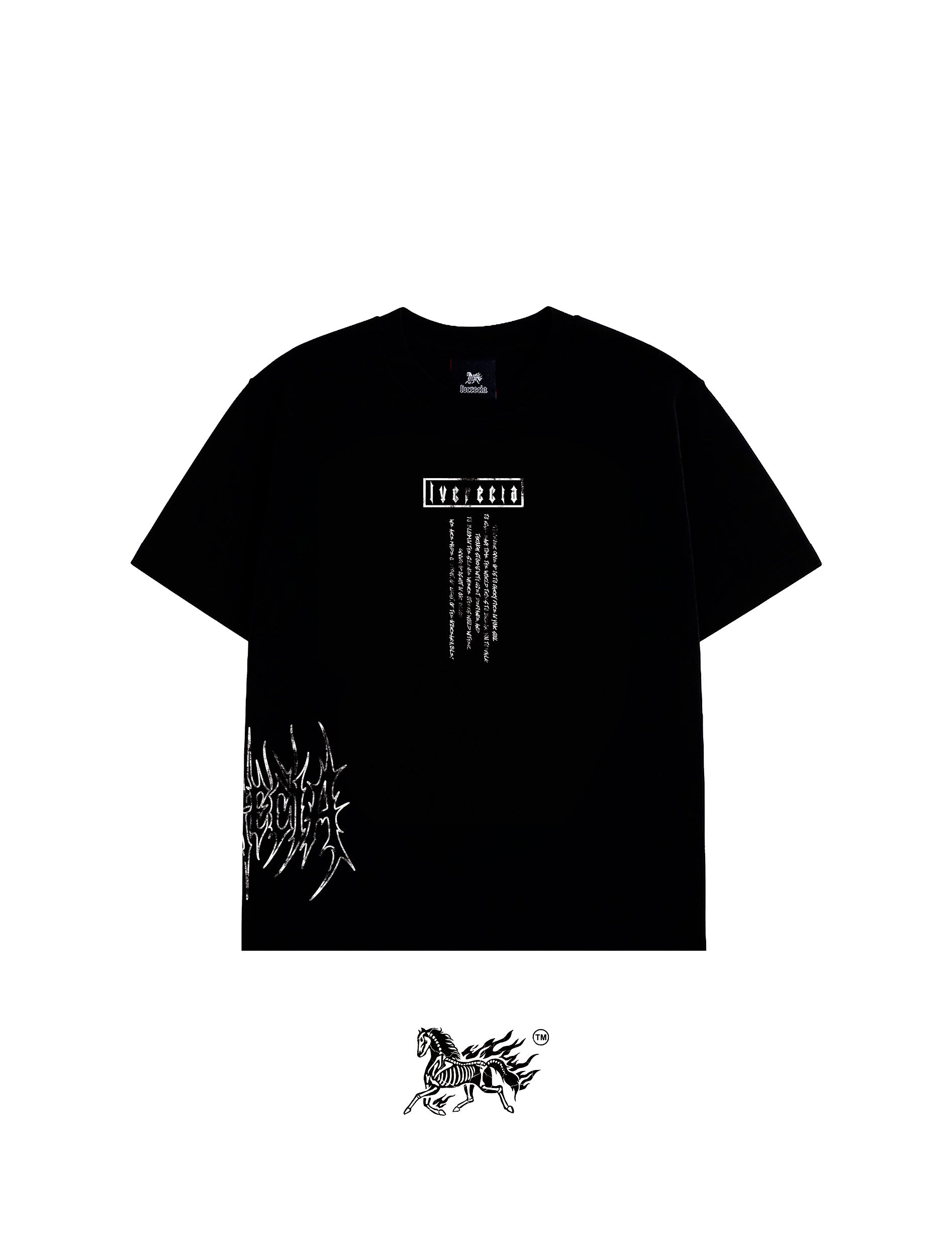 DARK KNIGHT AOP "PREMIUM" BLACK TEE