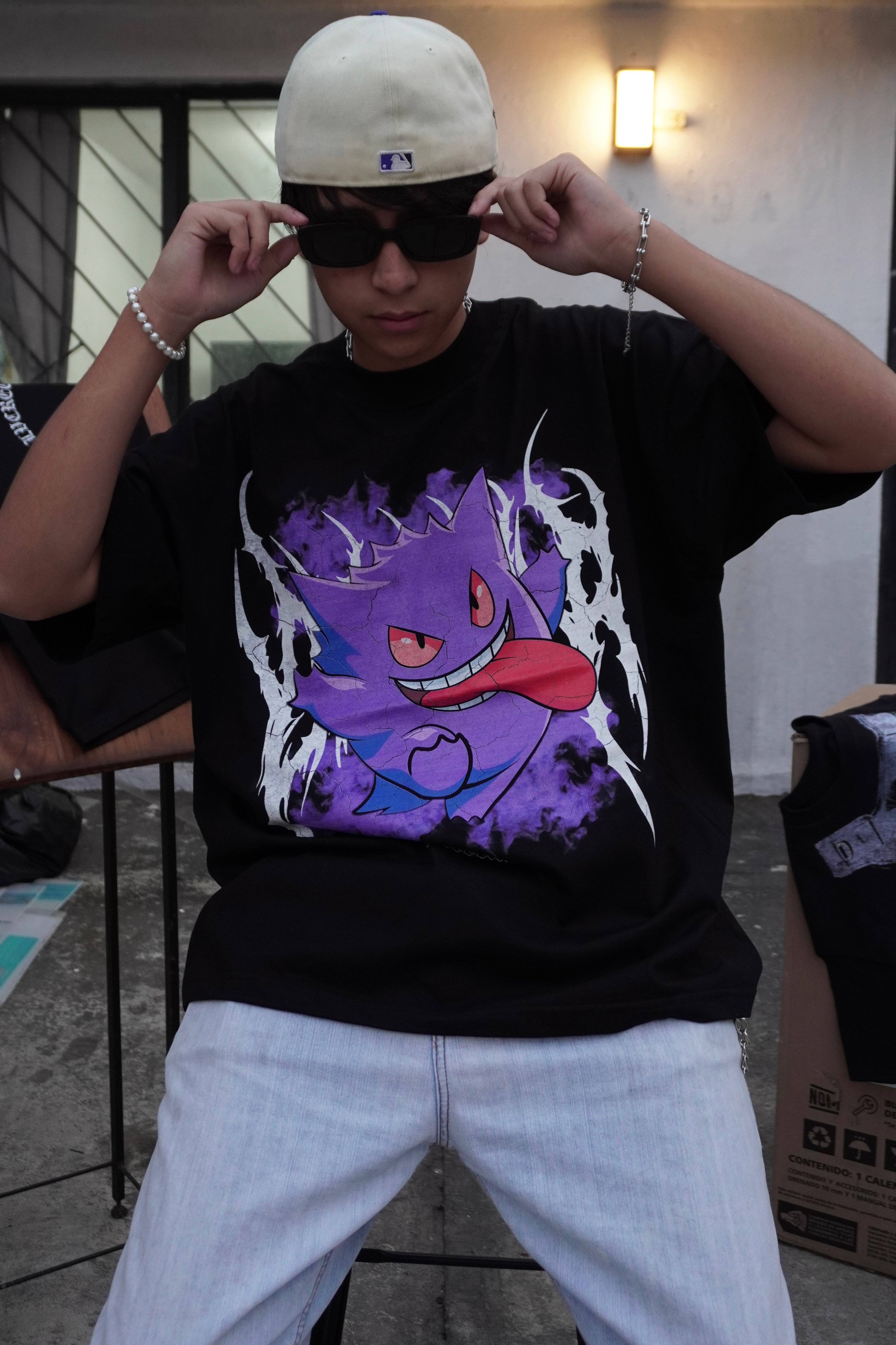 GENGAR "PREMIUM" BLACK TEE