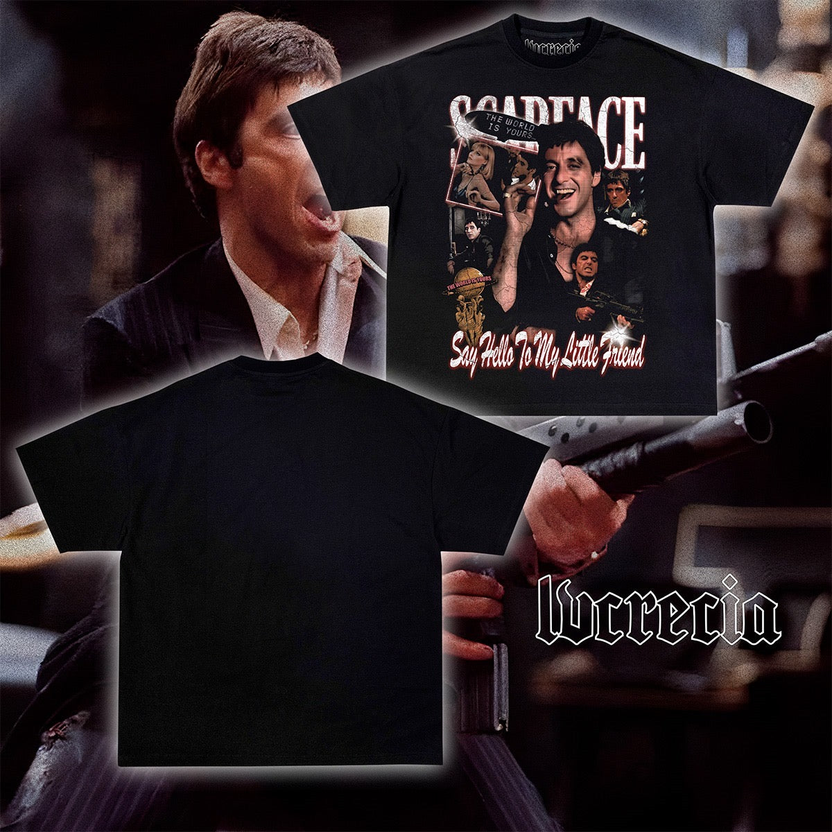 Scarface New Black Tee