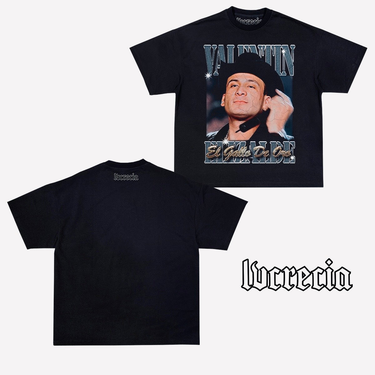 El Gallo Black Tee