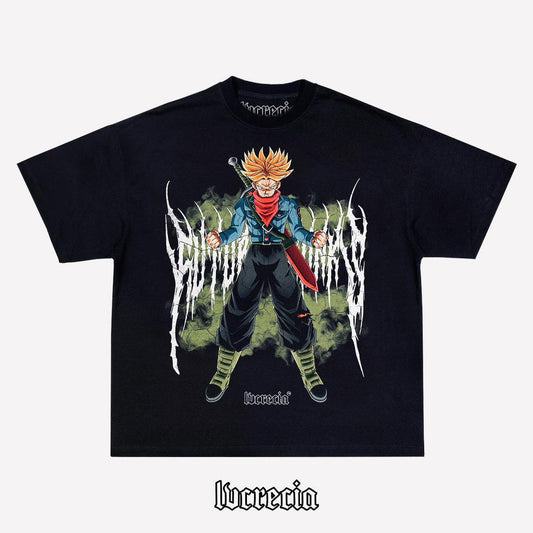 Trunks Black Tee