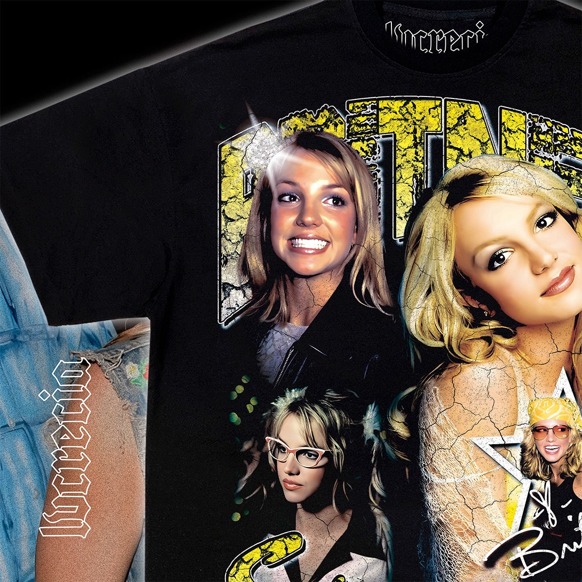 Britney Spears Black Tee