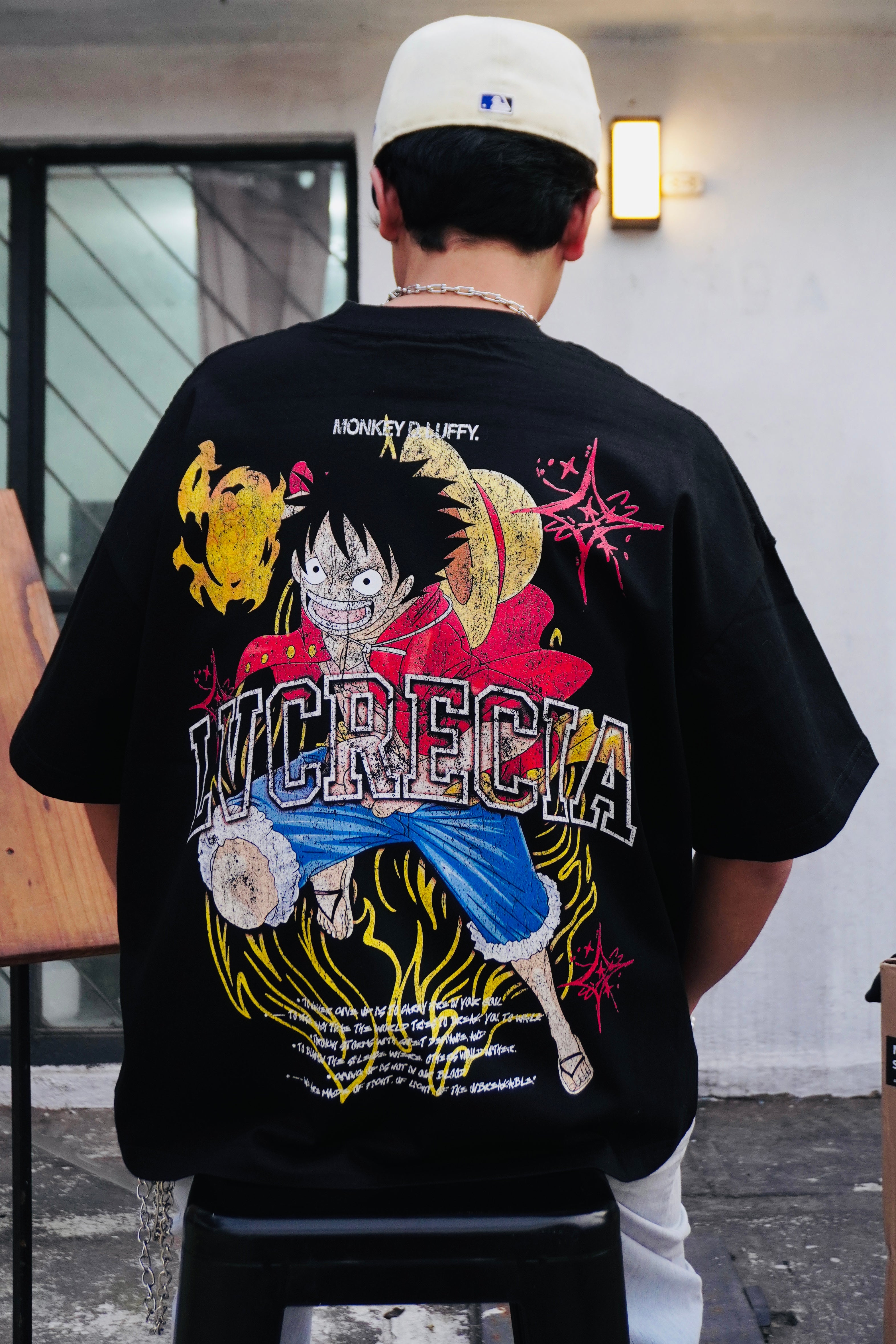 LUFFY "PREMIUM" BLACK TEE