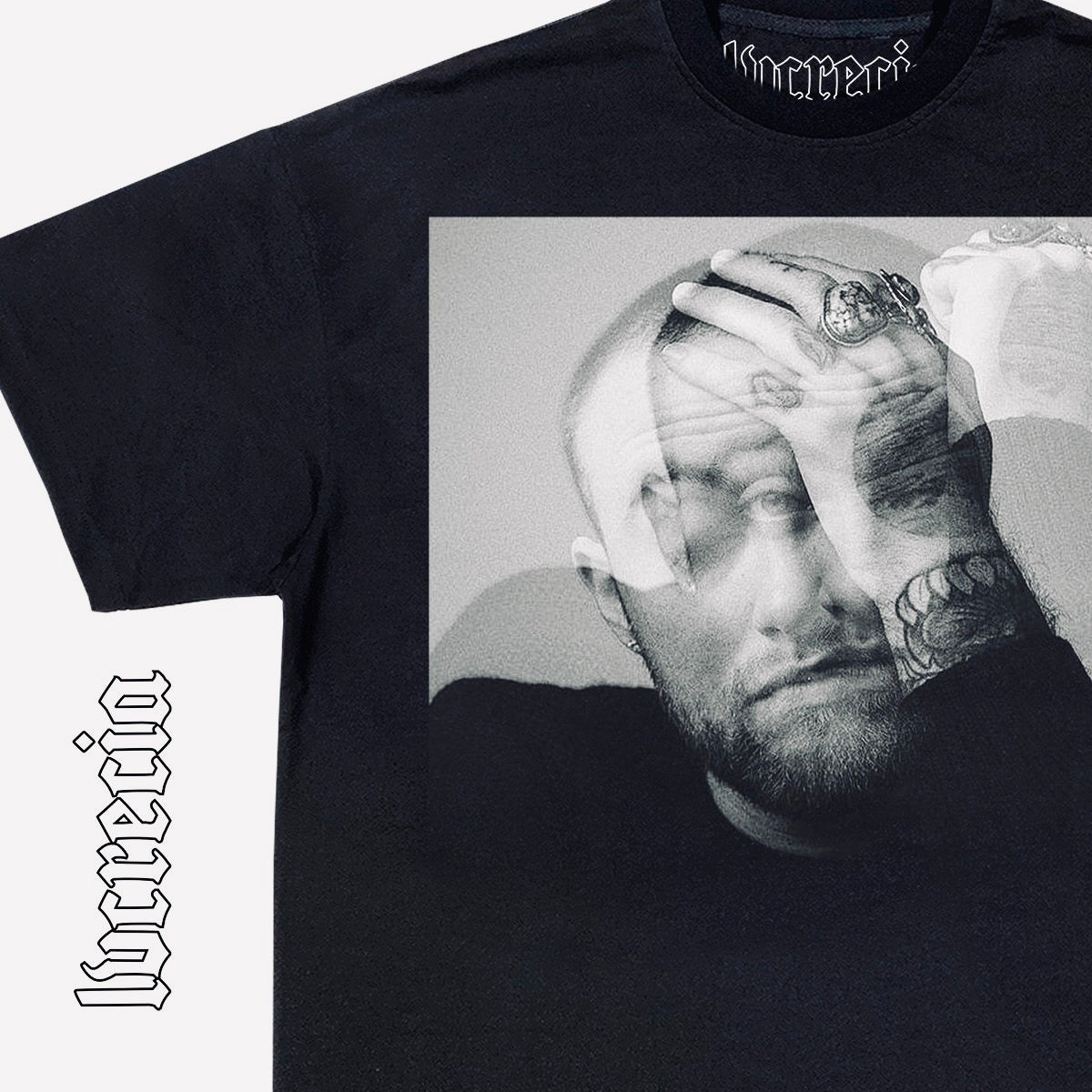 Circles Black Tee