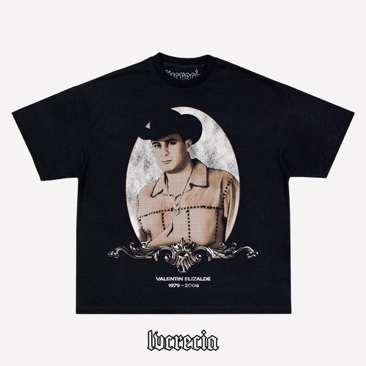 Valentin Elizalde Idols Black Tee