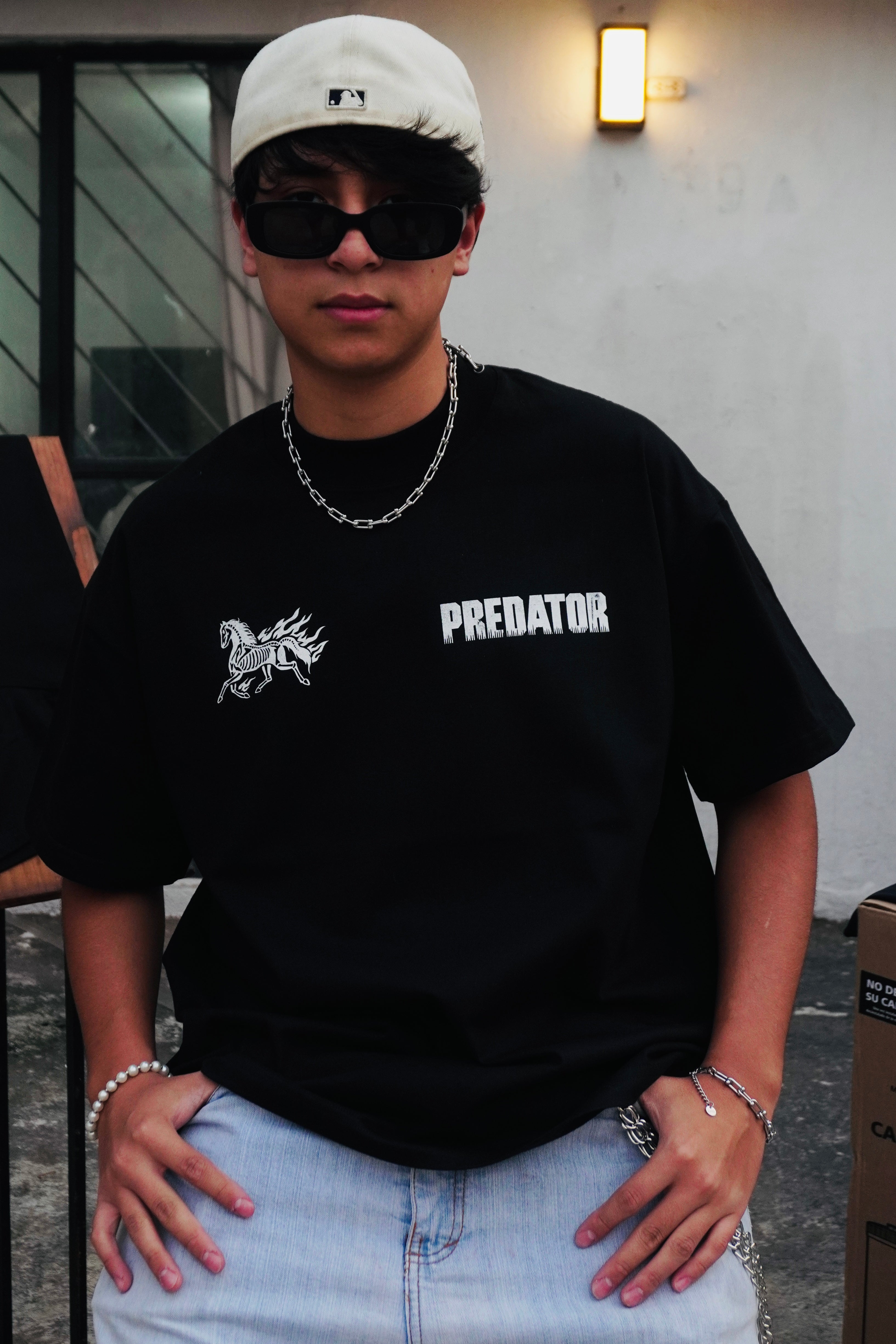PREDATOR "PREMIUM" BLACK TEE