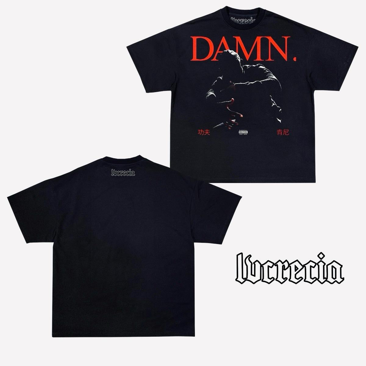 Damn Black Tee