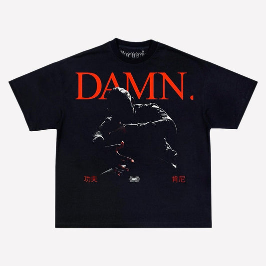 Damn Black Tee