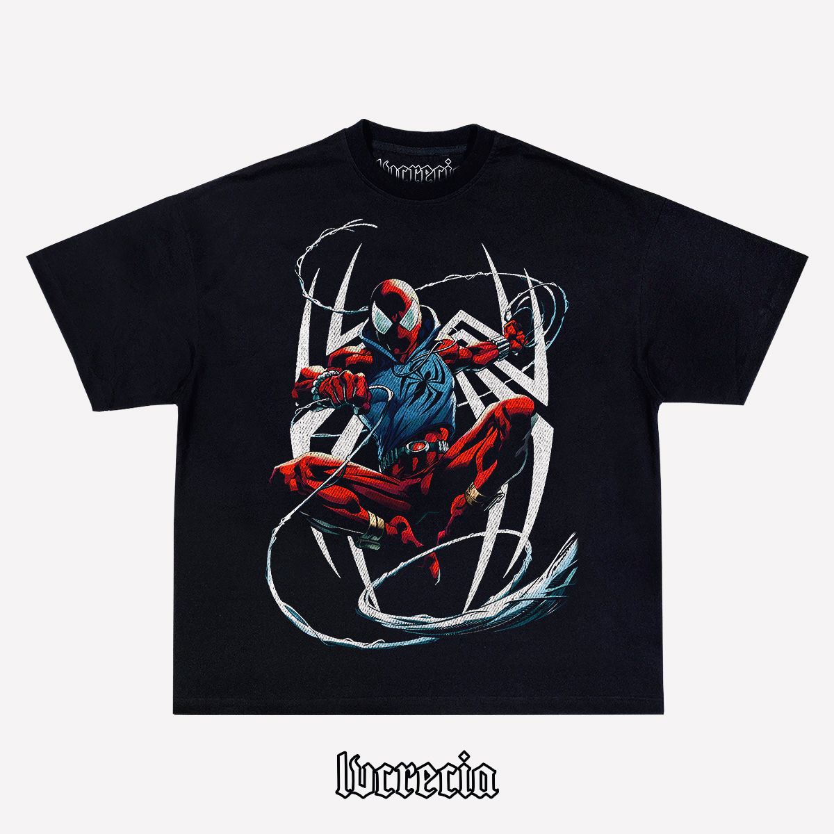 Spiderman Black Tee