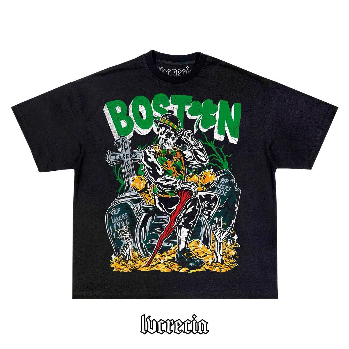 Boston Black Tee
