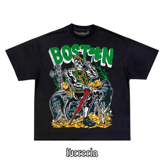 Boston Black Tee