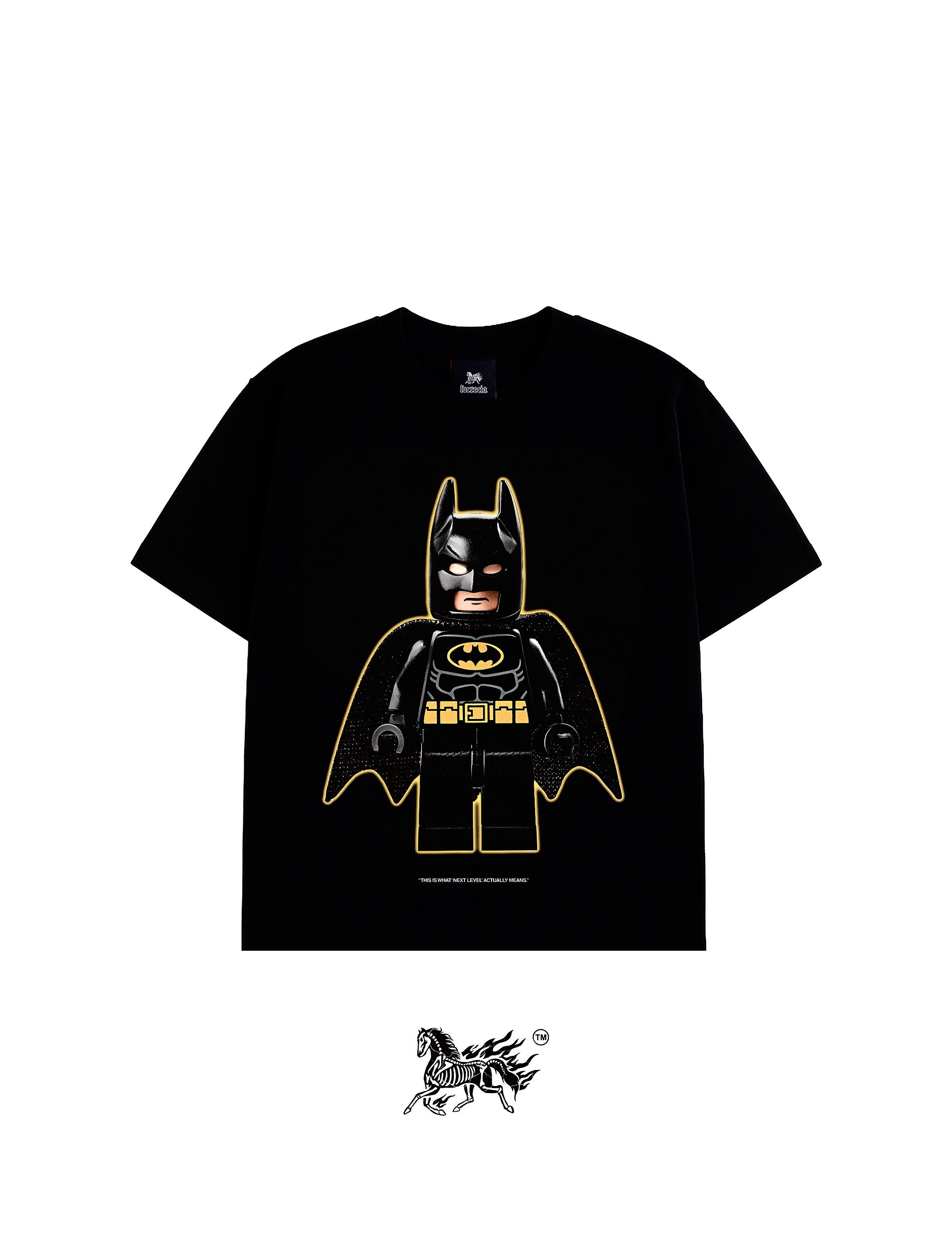 BATMAN  "PREMIUM" BLACK TEE