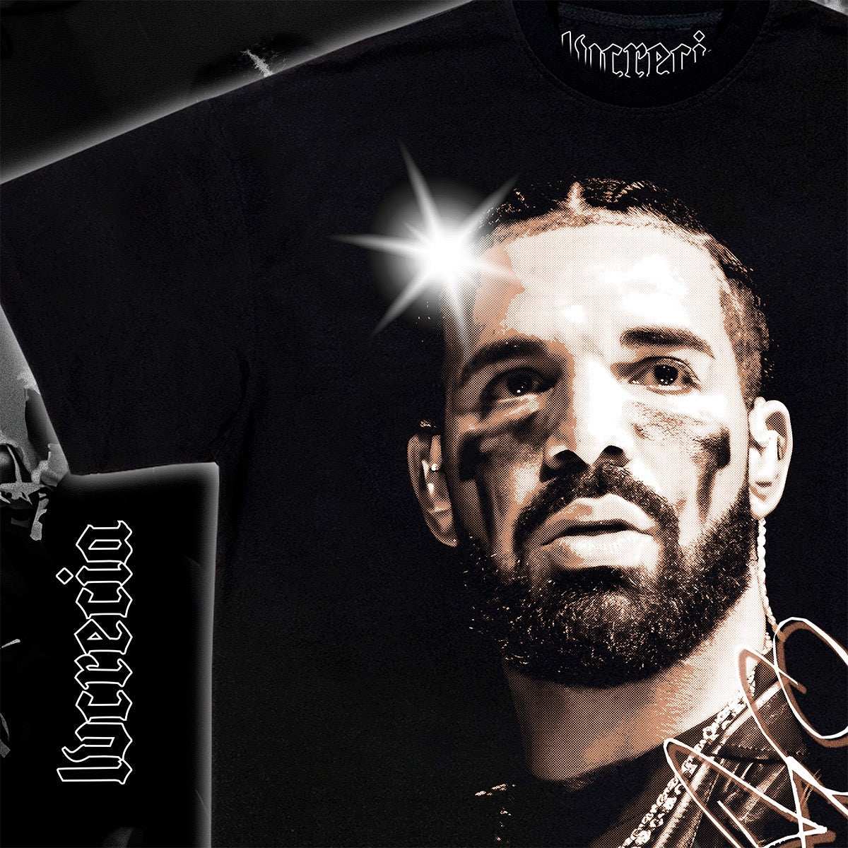 Drake Black Tee