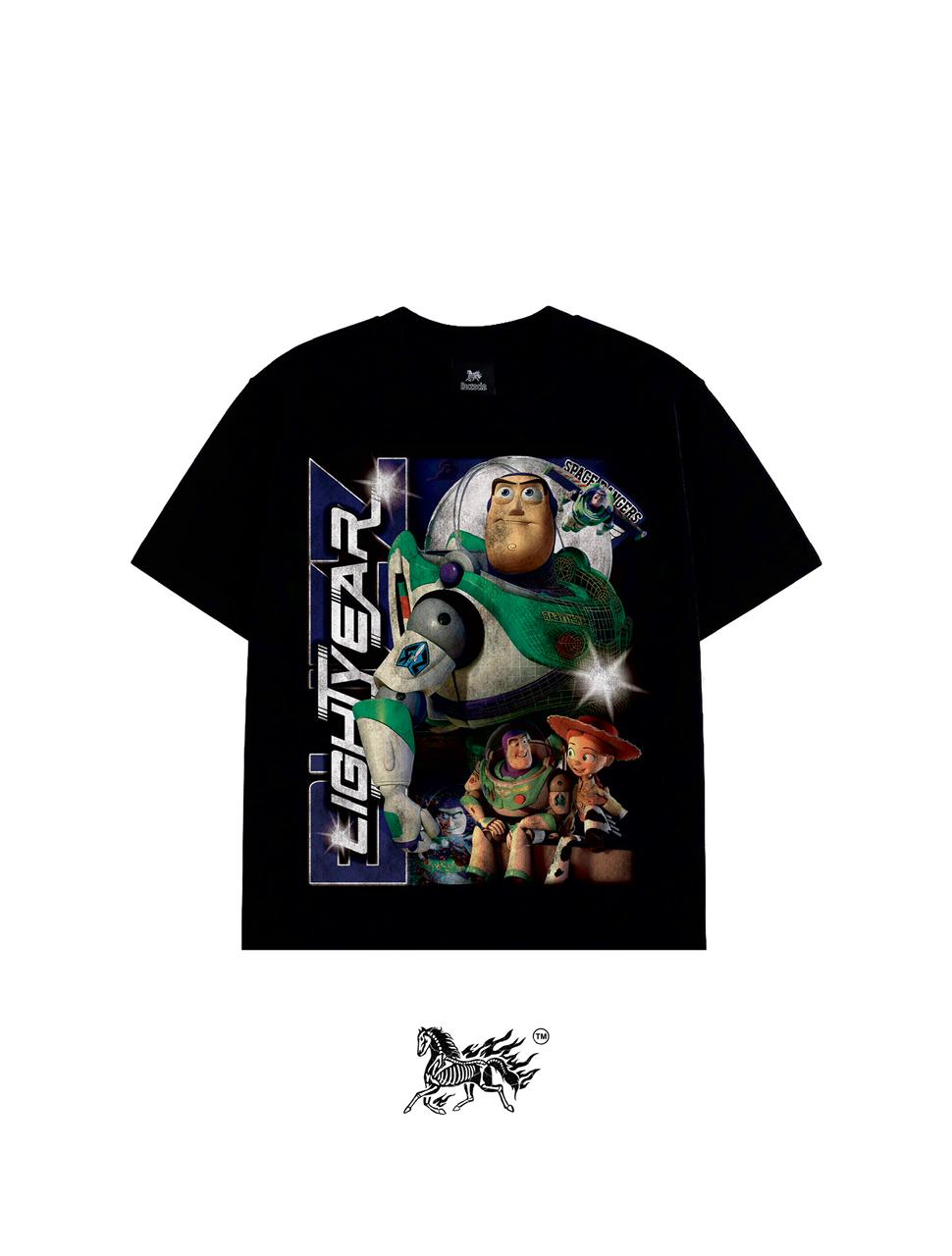 BUZZ LIGHTYEAR "PREMIUM" BLACK TEE