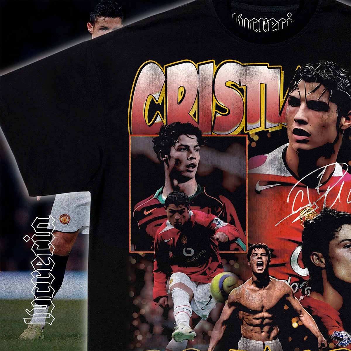 Cristiano Black Tee