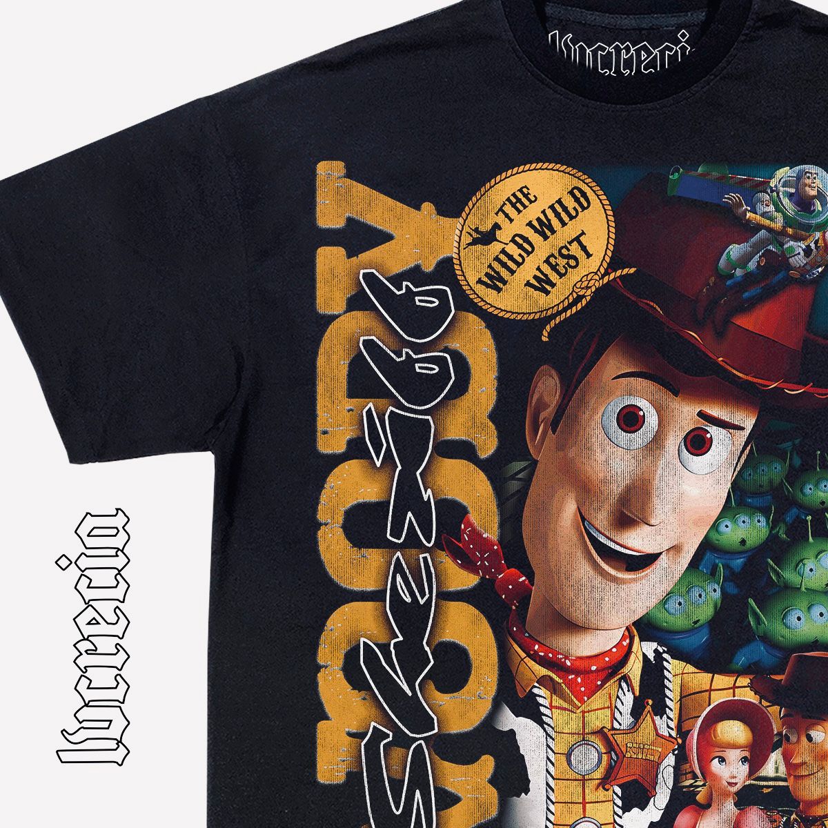 Sheriff Woody Black Tee