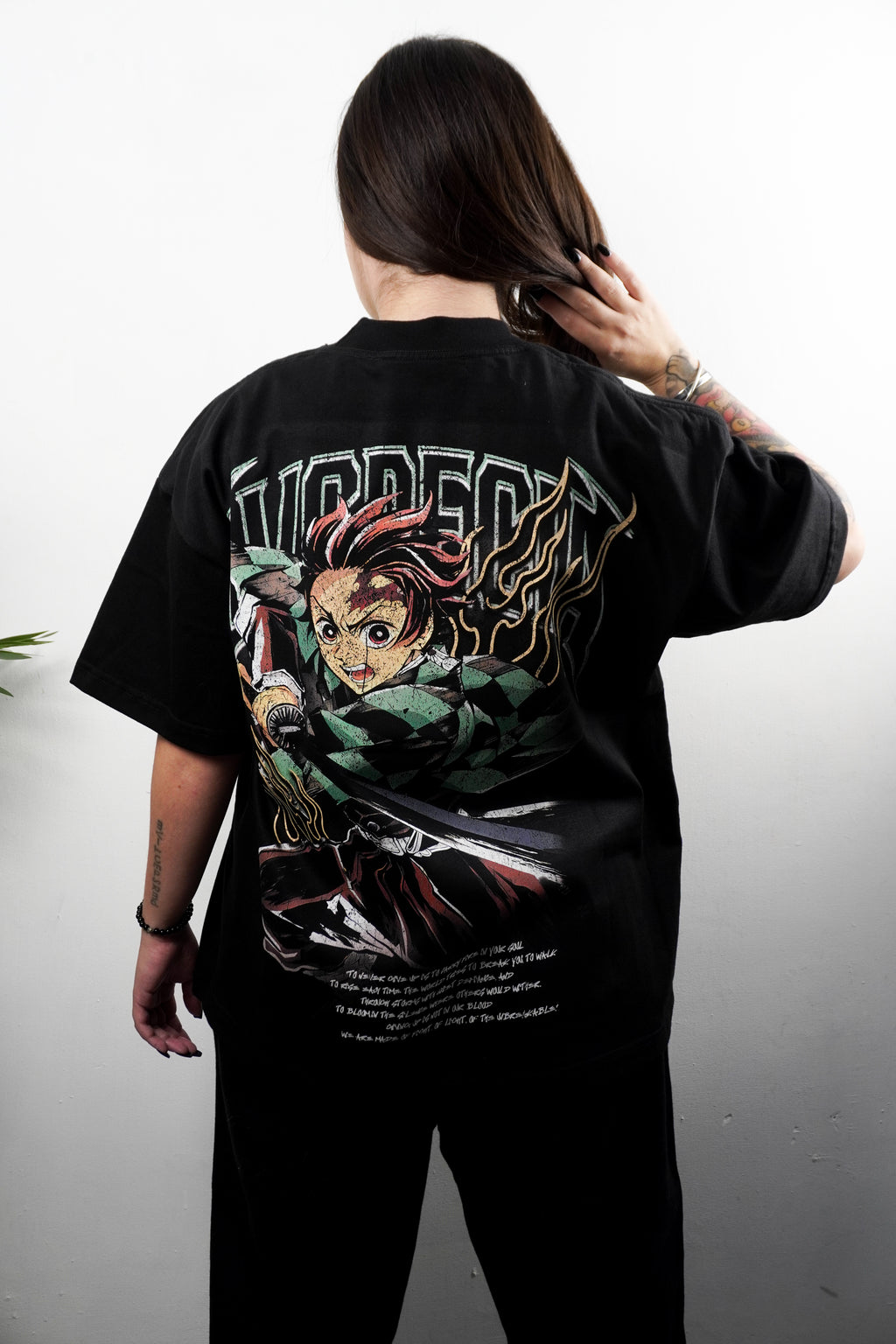 TANJIRO KAMADO "PREMIUM" BLACK TEE