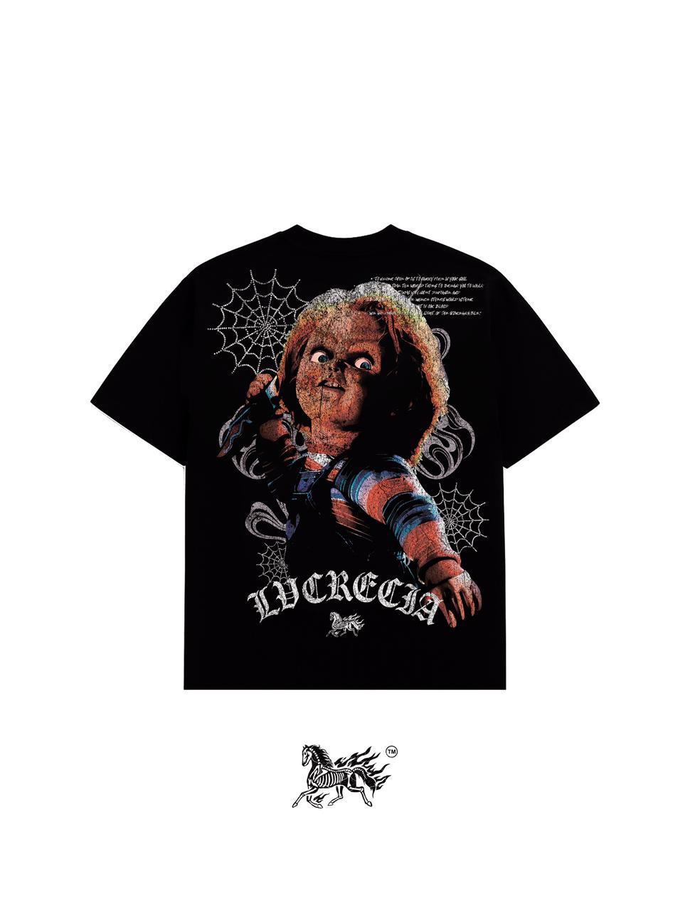 CHUCKY "PREMIUM" BLACK TEE