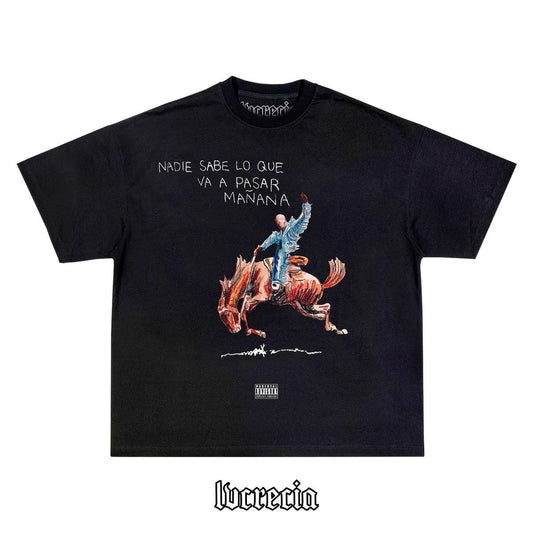 NSLQVAPM Black Tee