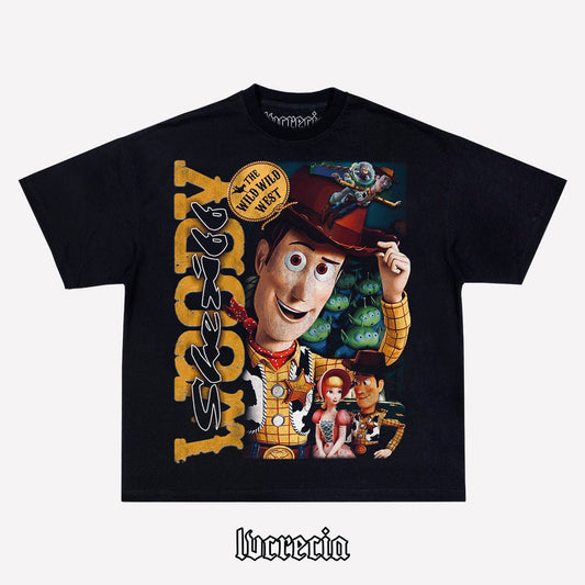 Sheriff Woody Black Tee