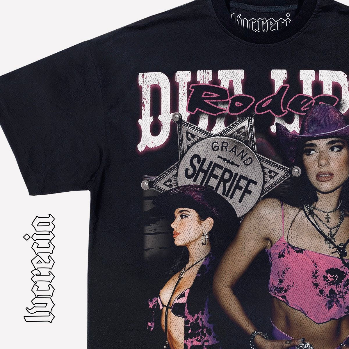 Dua Lipa Rodeo Black Tee