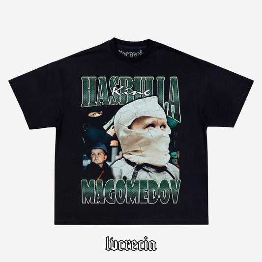 Green Hashbulla Magomedov Black Tee