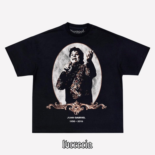 Juan Gabriel Idols Black Tee